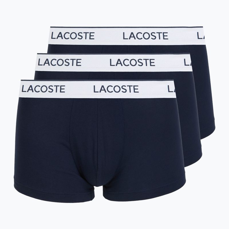 Pánské boxerky Lacoste 5H9002 3 pack navy blue