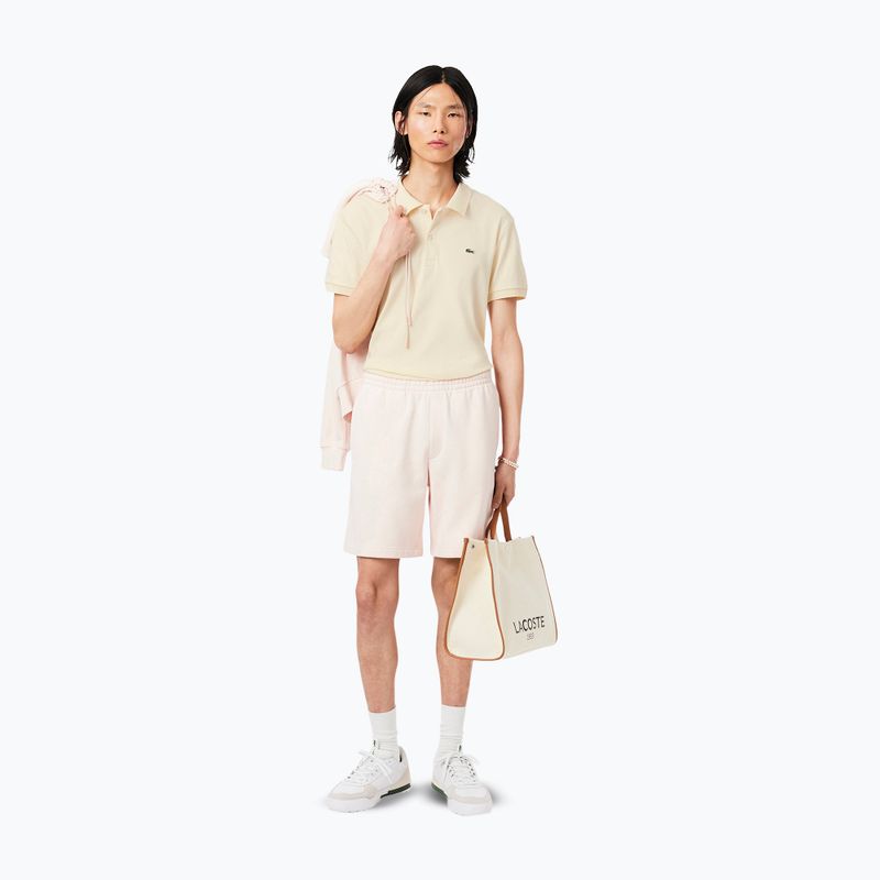 Pánské polo tričko Lacoste DH2050 naturel clair 2