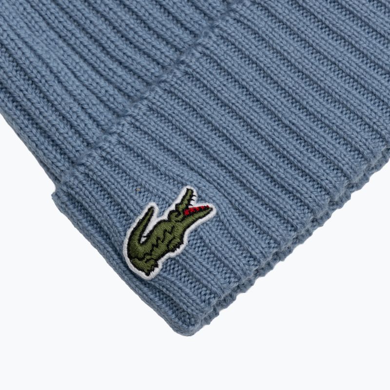 Pánská zimní čepice Lacoste RB0001 aral 3