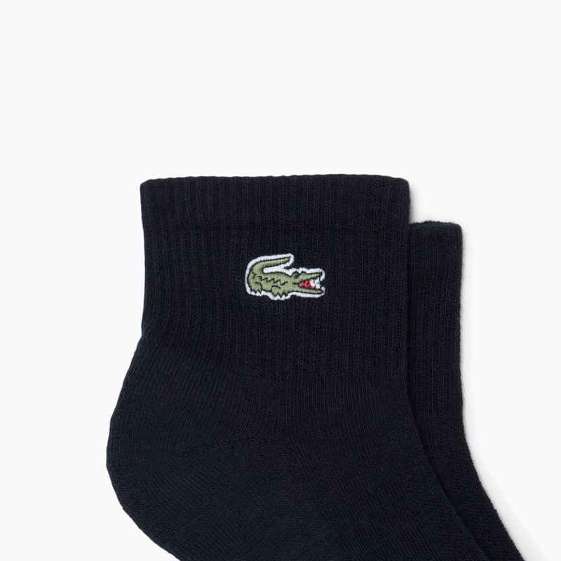 Ponožky Lacoste RA9182 Ankle 3-pak black 2