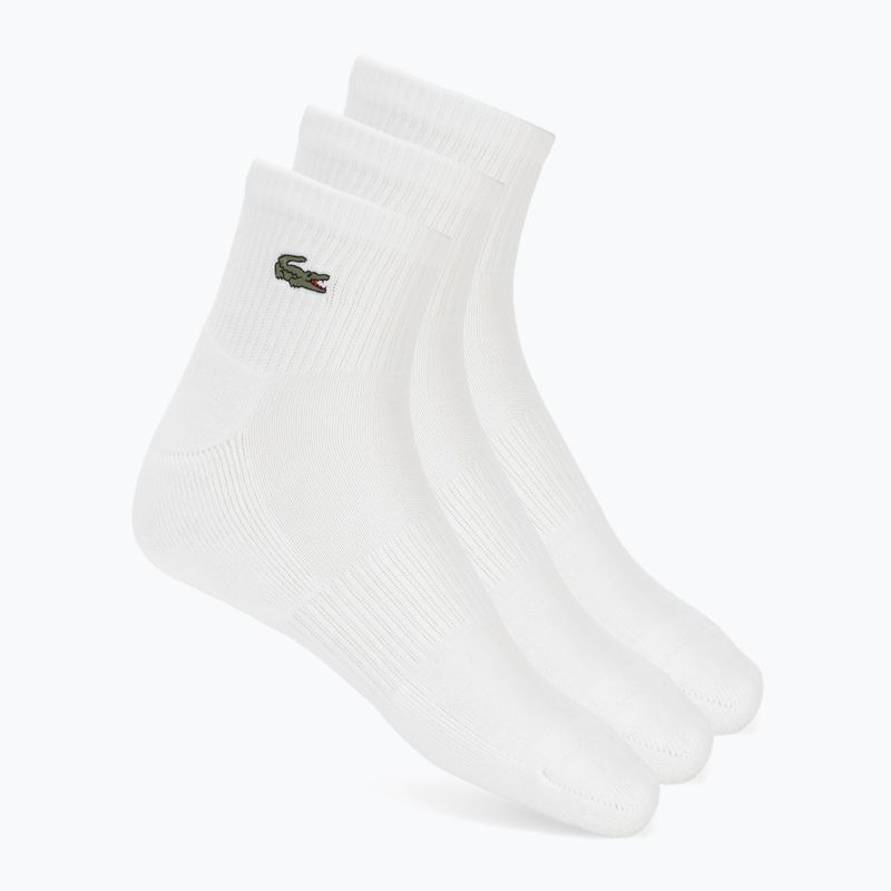 Ponožky Lacoste RA9182 Ankle 3-pak white