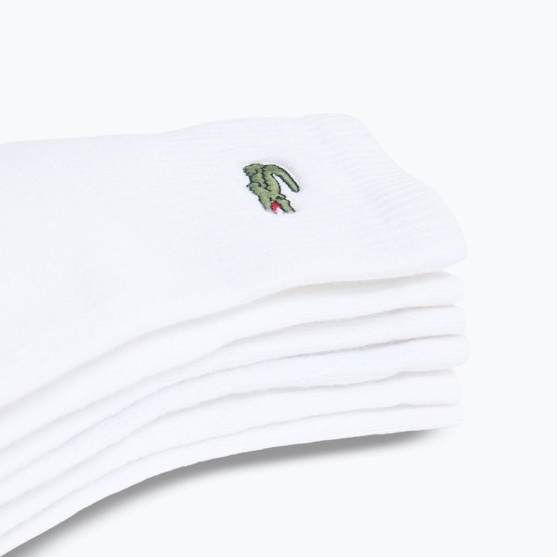 Ponožky Lacoste RA9182 Ankle 3-pak white 3
