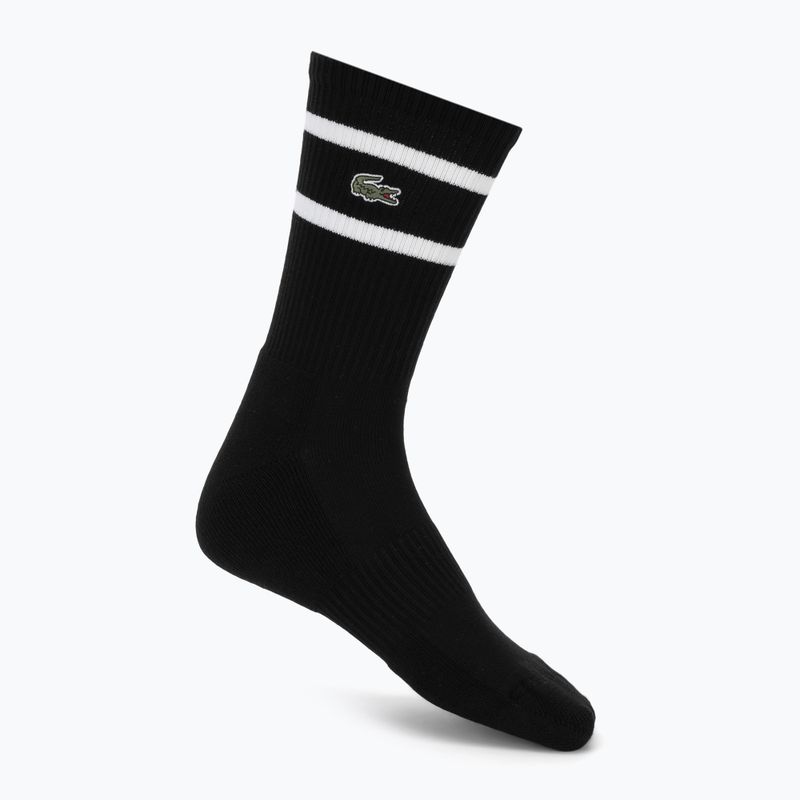 Ponožky Lacoste RA9189 Ankle 3-pak black/white 3
