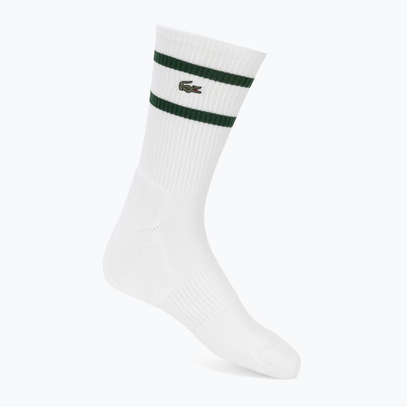 Ponožky Lacoste RA9189 Ankle 3-pak green/white 2