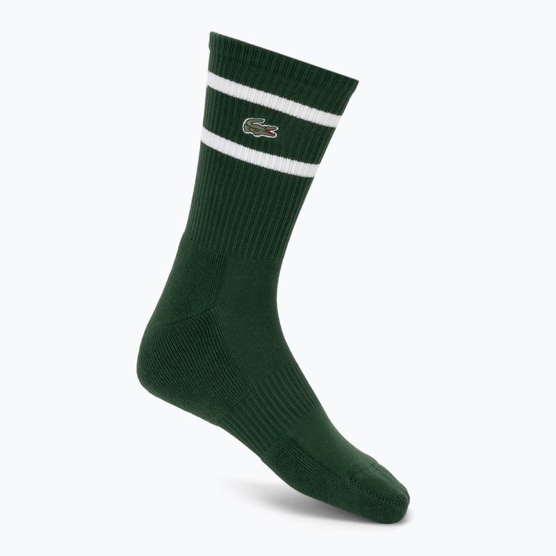 Ponožky Lacoste RA9189 Ankle 3-pak green/white 3