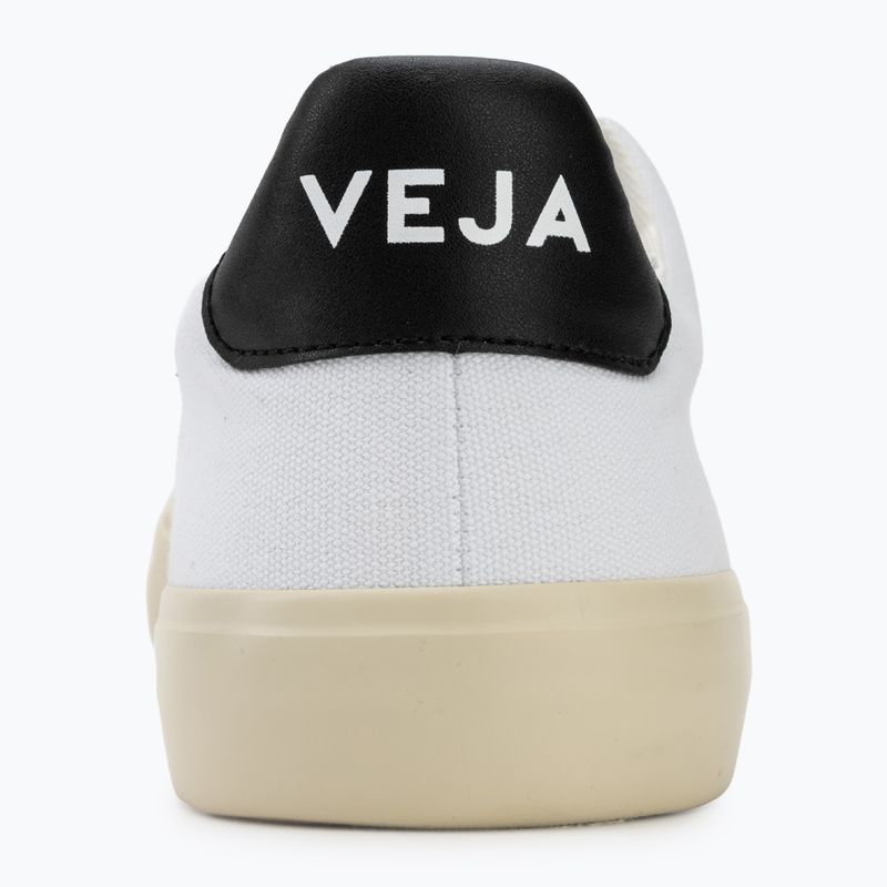 Pánské boty VEJA Campo Canvas white/black 6