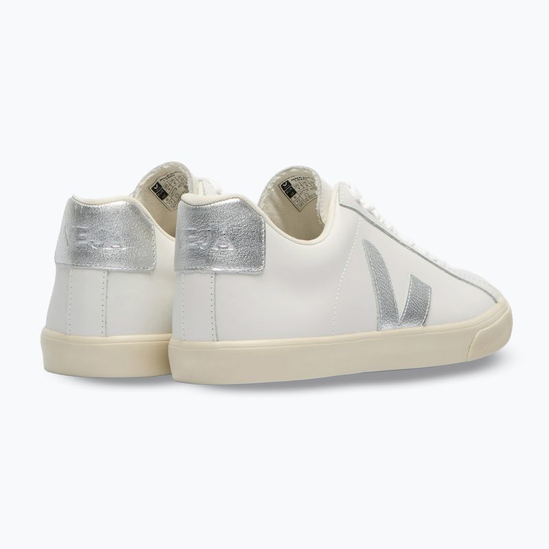 Dámské boty VEJA Esplar Logo Leather extra white/silver 3