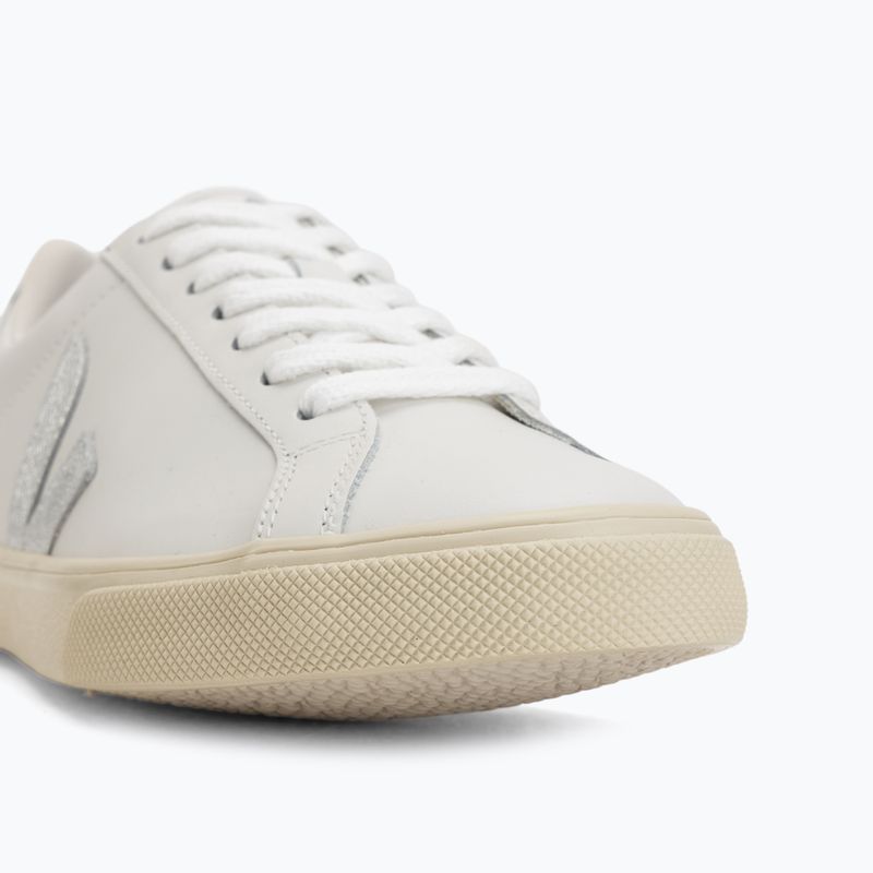 Dámské boty VEJA Esplar Logo Leather extra white/silver 7