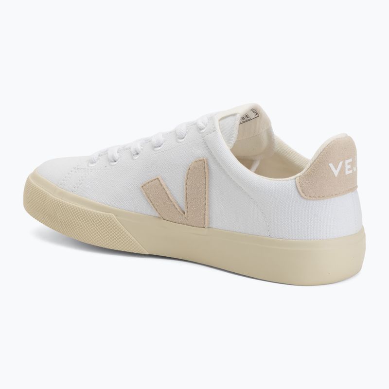 Dámské boty VEJA Campo Canvas white/sable 3
