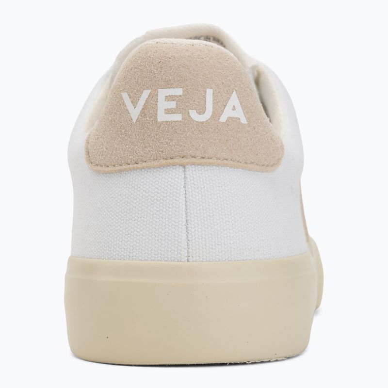 Dámské boty VEJA Campo Canvas white/sable 6