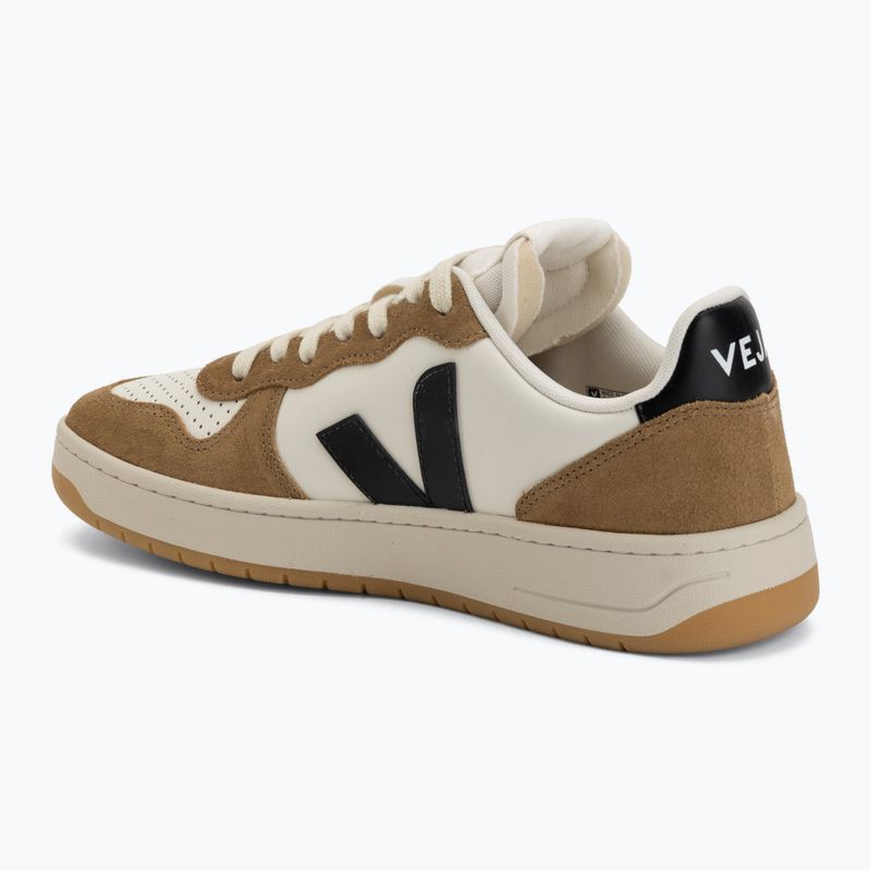 Pánské boty VEJA V-10 Prime Leather pure/black/tent 3
