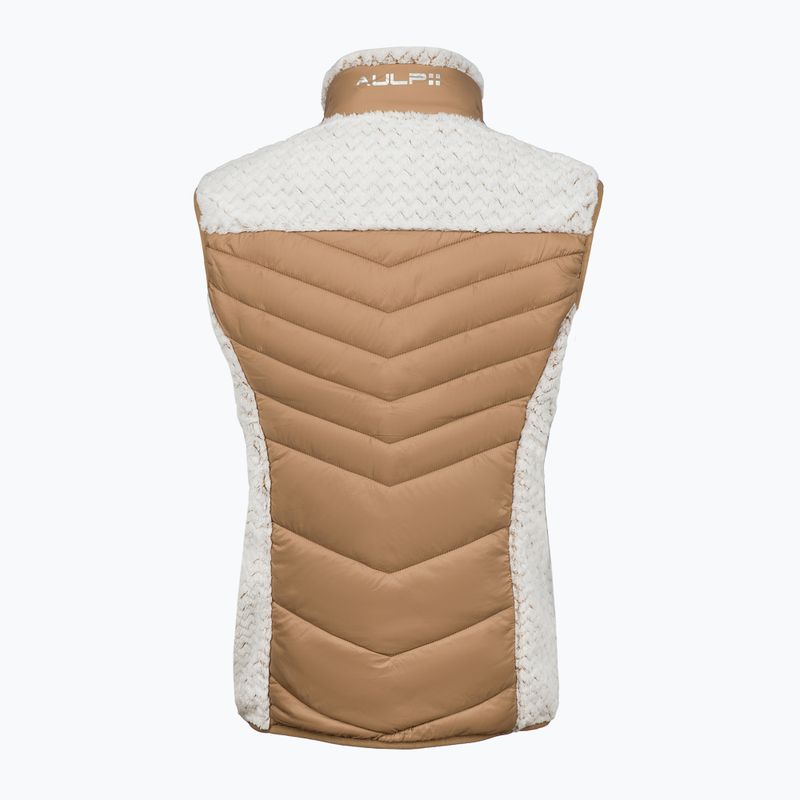 Dámská vesta Aulp Corda Hybrid taupe 1 4