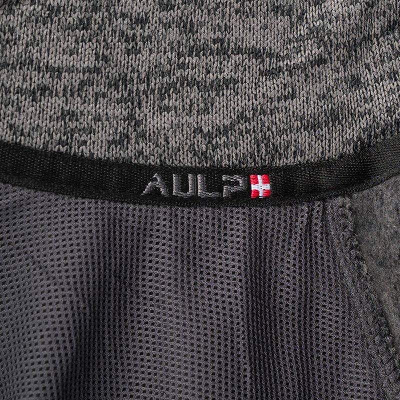Pánská fleecová mikina Aulp Navoy Melanged Knit anthracite 1 9