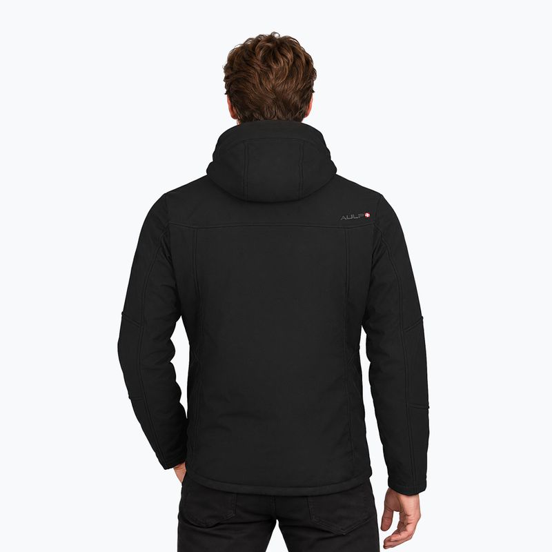 Pánská softshellová bunda Aulp Nemev Softshell black 1 2