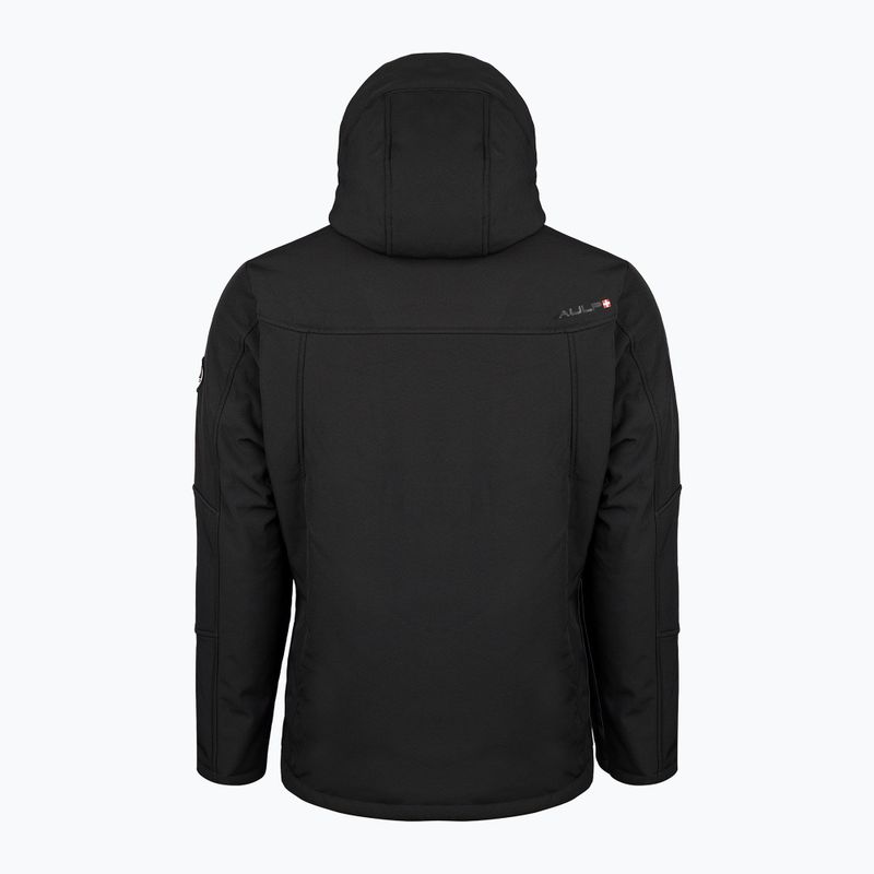 Pánská softshellová bunda Aulp Nemev Softshell black 1 4