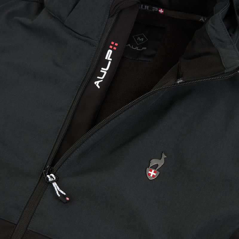 Pánská softshellová bunda Aulp Tiago Softshell anthracite melange 1 3
