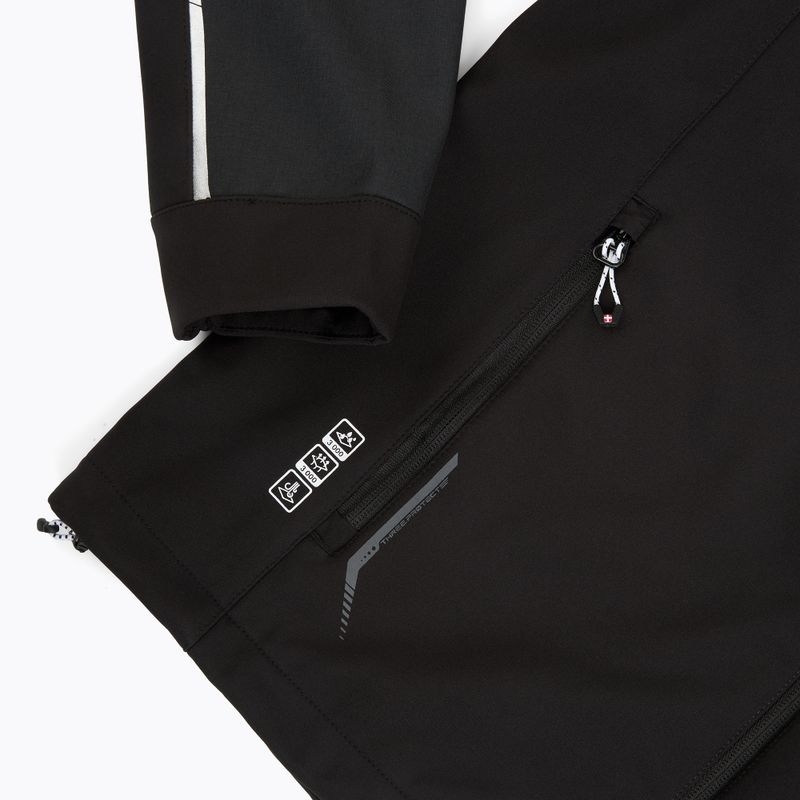 Pánská softshellová bunda Aulp Tiago Softshell anthracite melange 1 4