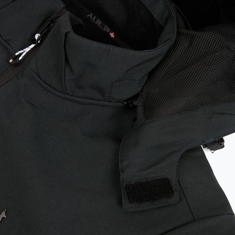Pánská softshellová bunda Aulp Tiago Softshell anthracite melange 1 5