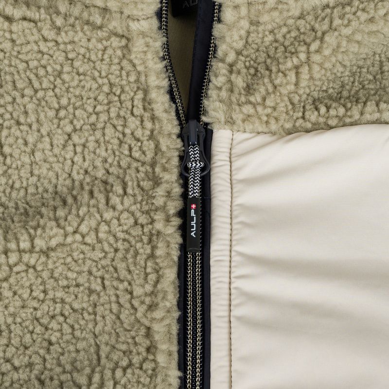 Pánská bunda Aulp Vogue Sherpa light kaki 1 5