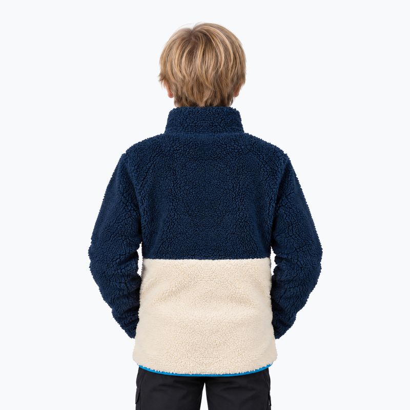 Dětská fleecová mikina Aulp Tiger Sherpa blue 1 2
