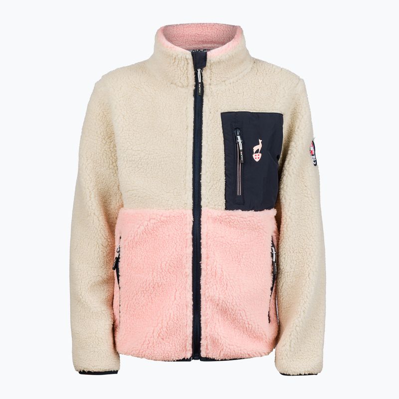 Dětská fleecová mikina Aulp Tiger Sherpa light coral 1 3