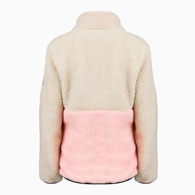 Dětská fleecová mikina Aulp Tiger Sherpa light coral 1 4