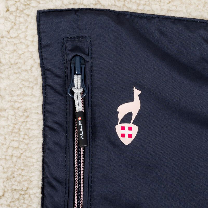 Dětská fleecová mikina Aulp Tiger Sherpa light coral 1 5