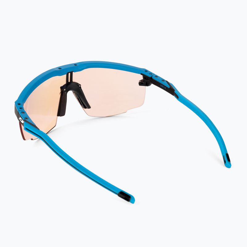 Cyklistické brýle Julbo Ultimate Reactiv 1-3 High Contrast matné modré/černé 2