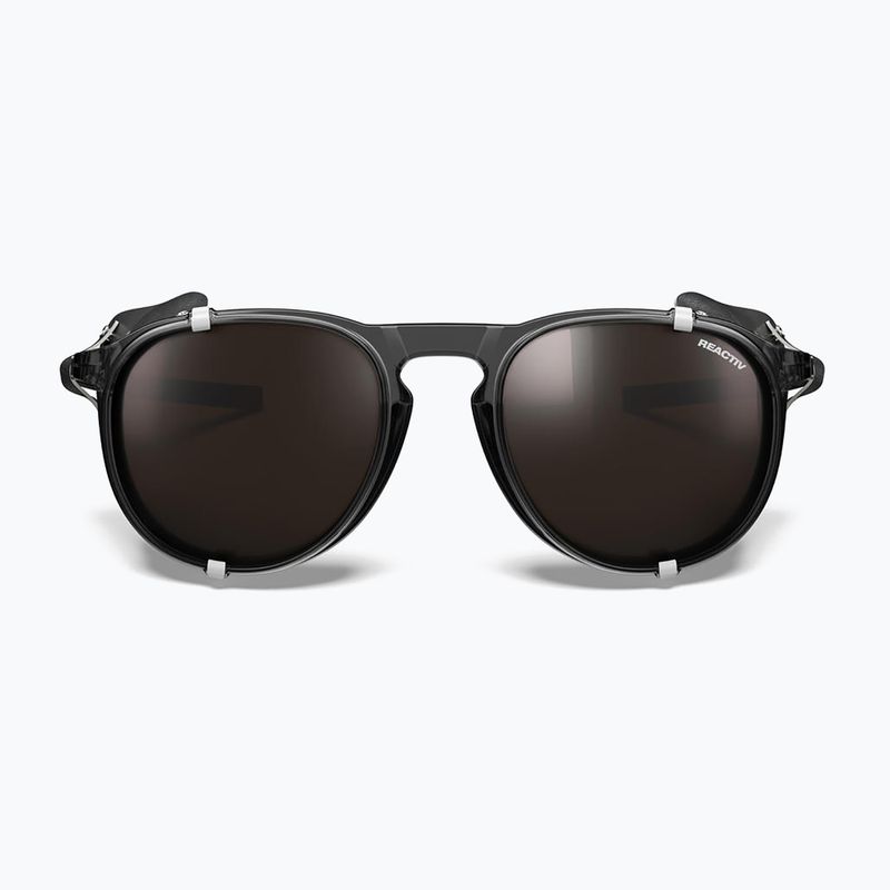 Sluneční brýle Julbo Millenium Reactiv Polarized shiny translucent black/black/white 3