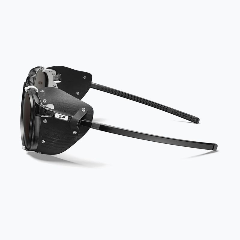 Sluneční brýle Julbo Millenium Reactiv Polarized shiny translucent black/black/white 5