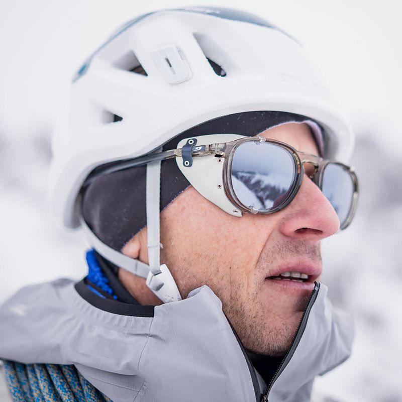 Sluneční brýle Julbo Millenium Polarized HD shiny transparent army green/white/blue 6