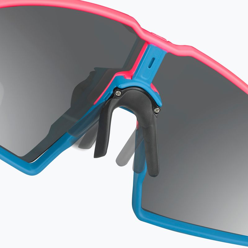 Sluneční brýle Julbo Edge Spectron 3 fluo pink/blue/silver flash 6
