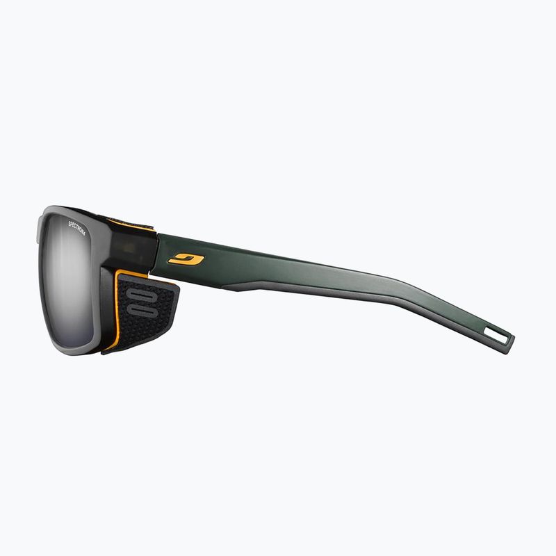 Sluneční brýle Julbo Shield Spectron matt translucent dark green/orange 3