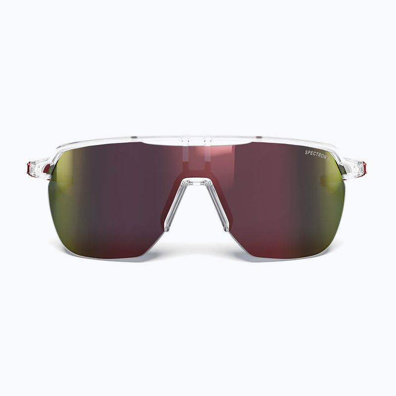 Sluneční brýle Julbo Frequency Spectron shiny translucent crystal/red/red flash 3