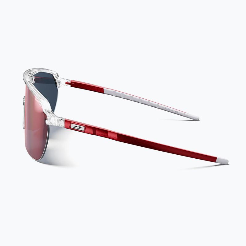Sluneční brýle Julbo Frequency Spectron shiny translucent crystal/red/red flash 4