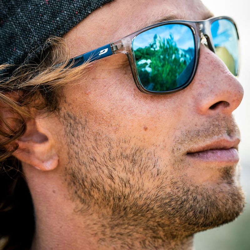 Sluneční brýle Julbo The Streets Polarized HD shiny translucent grey/blue 5