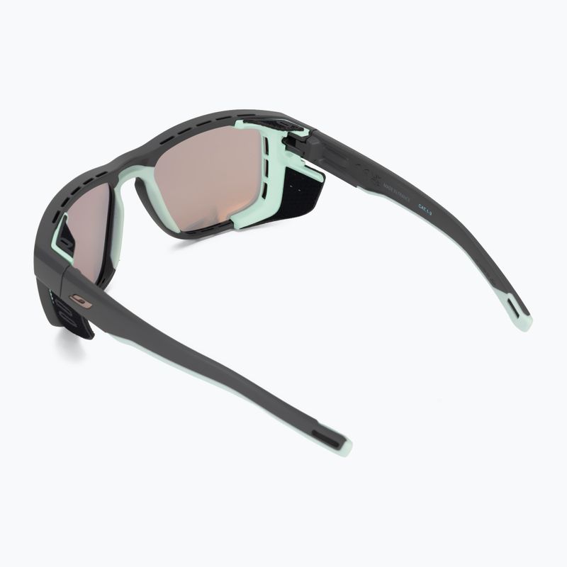 Sluneční brýle Julbo Shield Reactiv Glare Control dark grey/green pastel 3