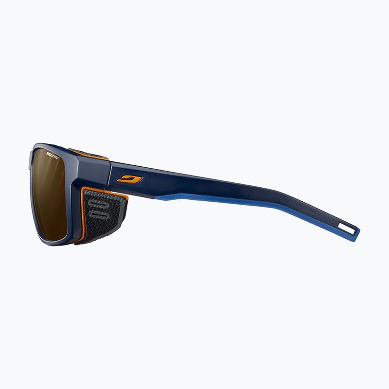 Sluneční brýle Julbo Shield Reactiv Polarized matt dark blue/orange 4