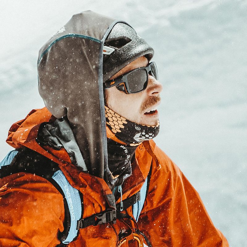 Sluneční brýle Julbo Shield Reactiv Polarized matt dark blue/orange 6