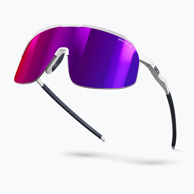 Sluneční brýle Julbo Density Spectron HD matt white/blue/multilayer violet 5
