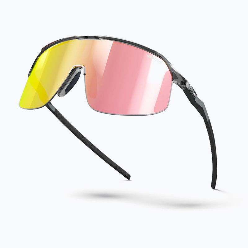 Sluneční brýle Julbo Density Reactiv shiny translucent black/gray/multilayer pink gold 6