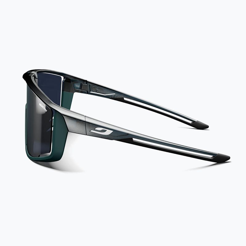Sluneční brýle Julbo Fury Reactiv Performance shiny translu black/matt green 4
