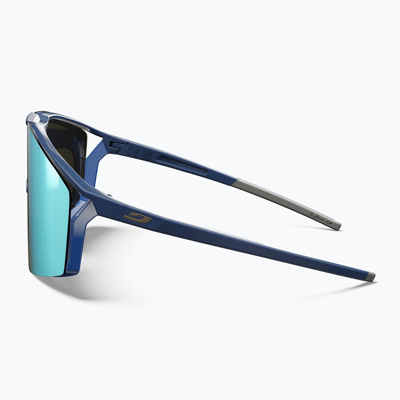 Sluneční brýle Julbo Edge Cover Polarized HD S4 matt blue/matt grey 3