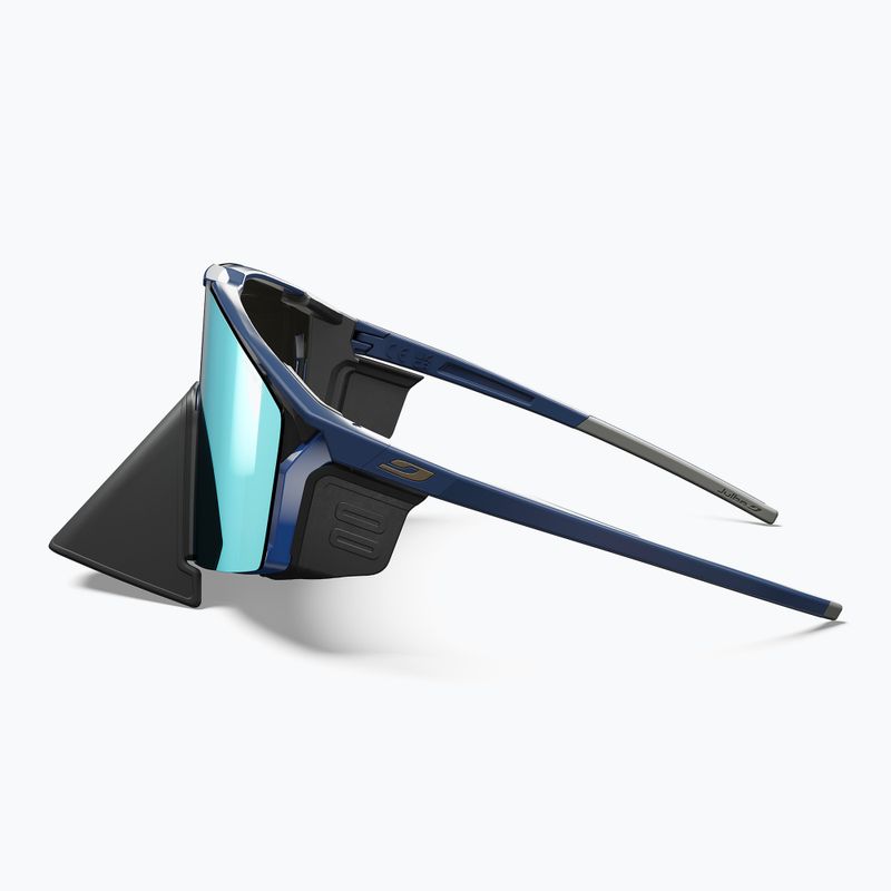 Sluneční brýle Julbo Edge Cover Polarized HD S4 matt blue/matt grey 4