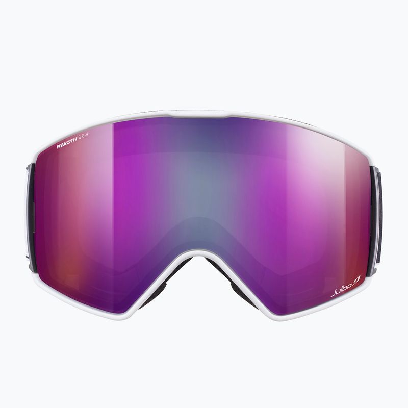 Lyžařské brýle Julbo Launcher Reactiv High Contrast white/black/flash purple 2