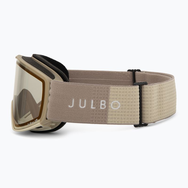 Lyžařské brýle Julbo Cyrius-X Reactiv High Contrast beige/brown/flash infrared 4