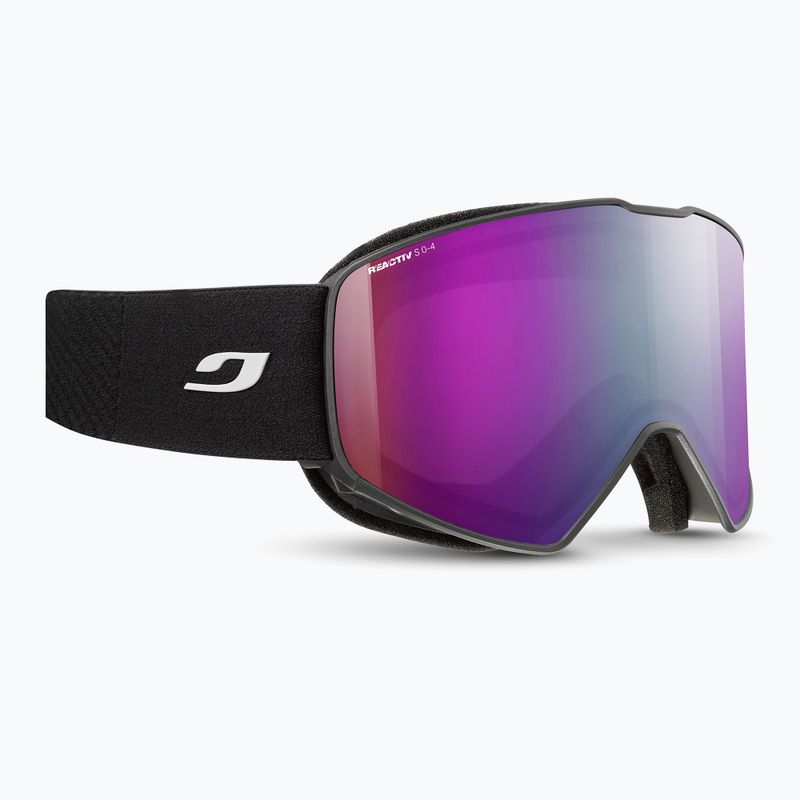 Lyžařské brýle Julbo Cyrius-X Reactiv High Contrast black/flash purple 9