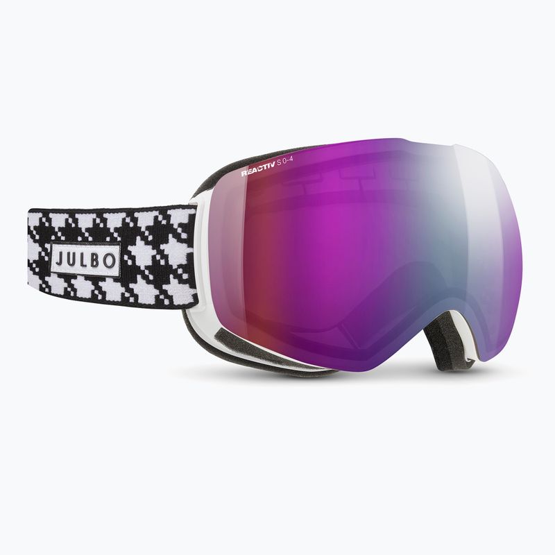 Lyžařské brýle Julbo Shadow Reactiv High Contrast white/black/flash purple 5