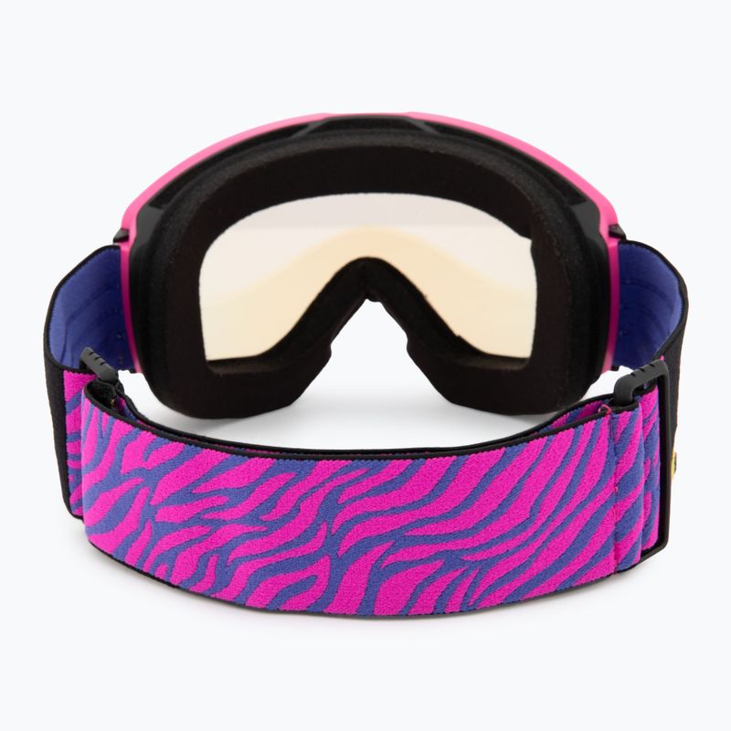 Lyžařské brýle  Julbo Launcher Reactiv High Contrast pink/ black/ flash blue 2