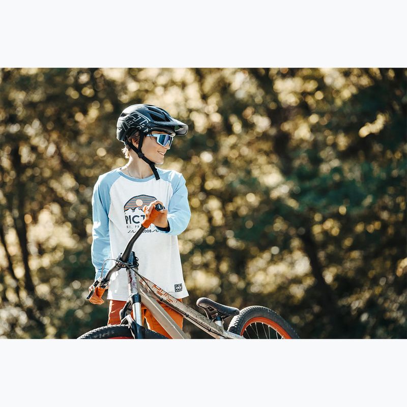 Dětské sluneční brýle Julbo Fury Junior Spectron matt blue/blue flash 5